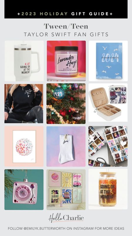 The best Taylor Swift gifts for your tween this holiday season. Curated by the mom of a Swiftie 💋


#LTKGiftGuide #LTKHoliday #LTKfindsunder50