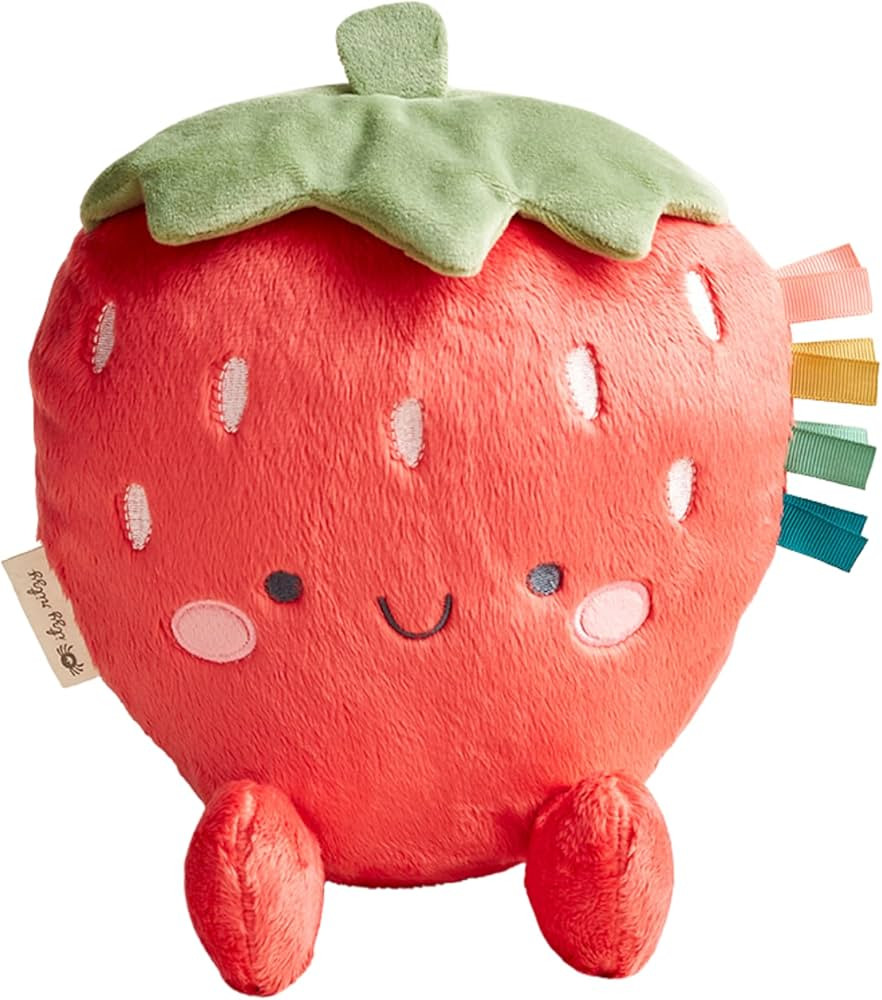 Itzy Ritzy Snuggles Plush Toy – Soft Stuffed Animal for Babies, Kids & Adults – Sensory Ribbo... | Amazon (US)