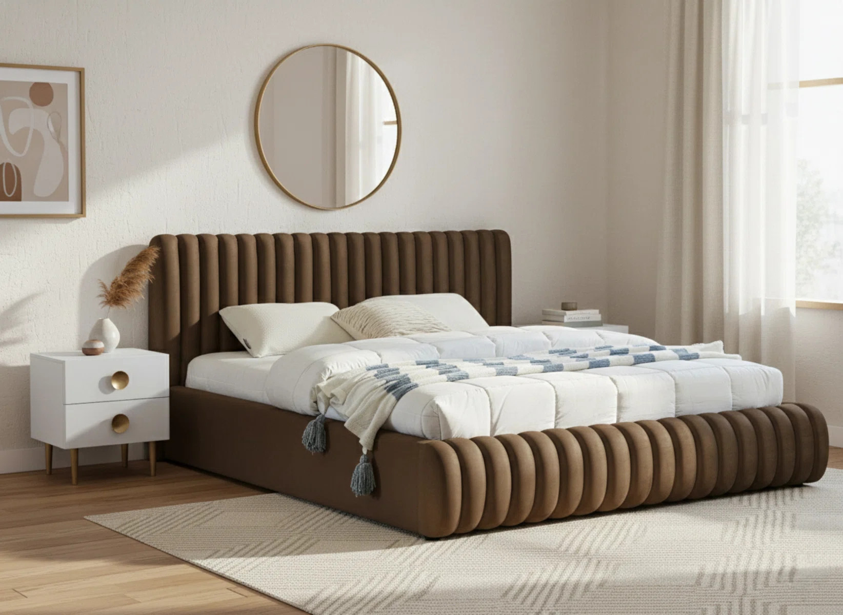 Wrought Studio Tufted Panel Bed & Reviews - Wayfair Canada | Wayfair North America
