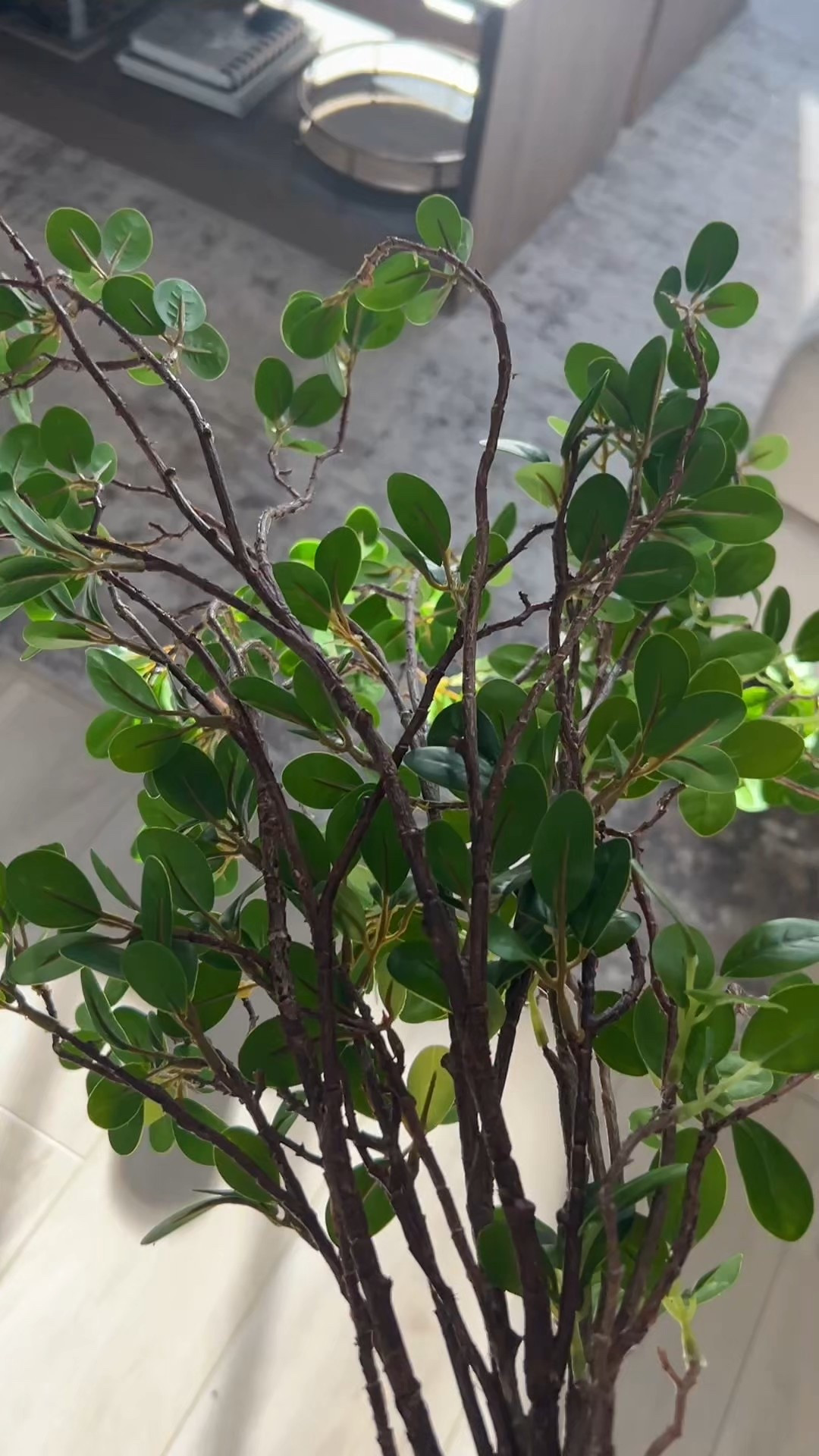 Bringing in greenery and styling it inside the vase — a small change that shifts the whole feel. 

Sometimes that’s enough.

#LTKHome