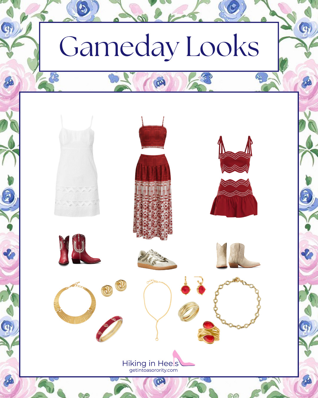 Gameday Looks! ❤️ 

 