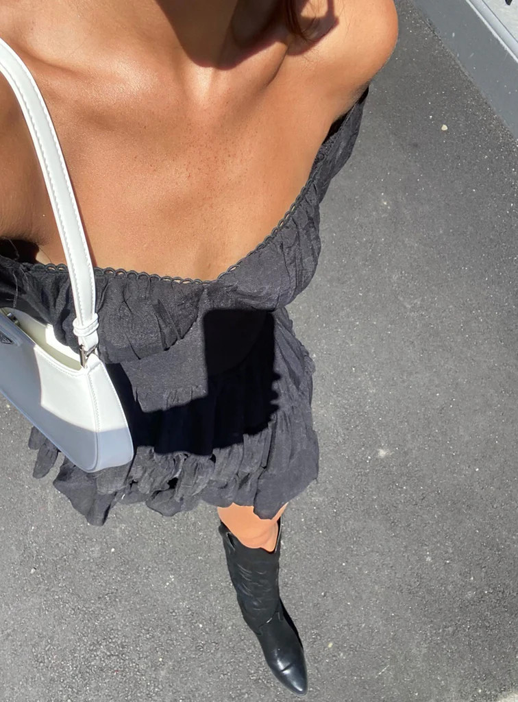 Danny Mini Dress Black | Princess Polly US