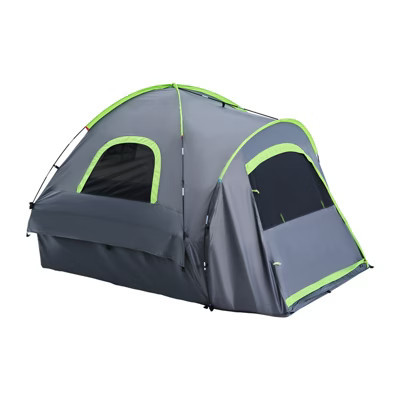 VEVOR Pickup Truck Tent, Fit 5.0-5.2 ft Truck Tents for Camping, Waterproof PU2000mm 2-3 Person Sleeping Truck Bed Tent, Grey | Target