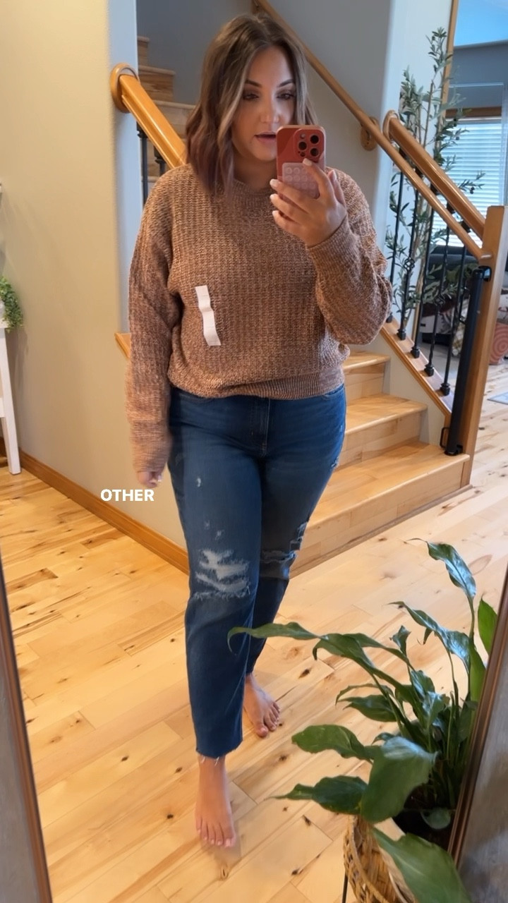Tan marbled sweater 

#LTKSeasonal #LTKBacktoSchool #LTKunder50