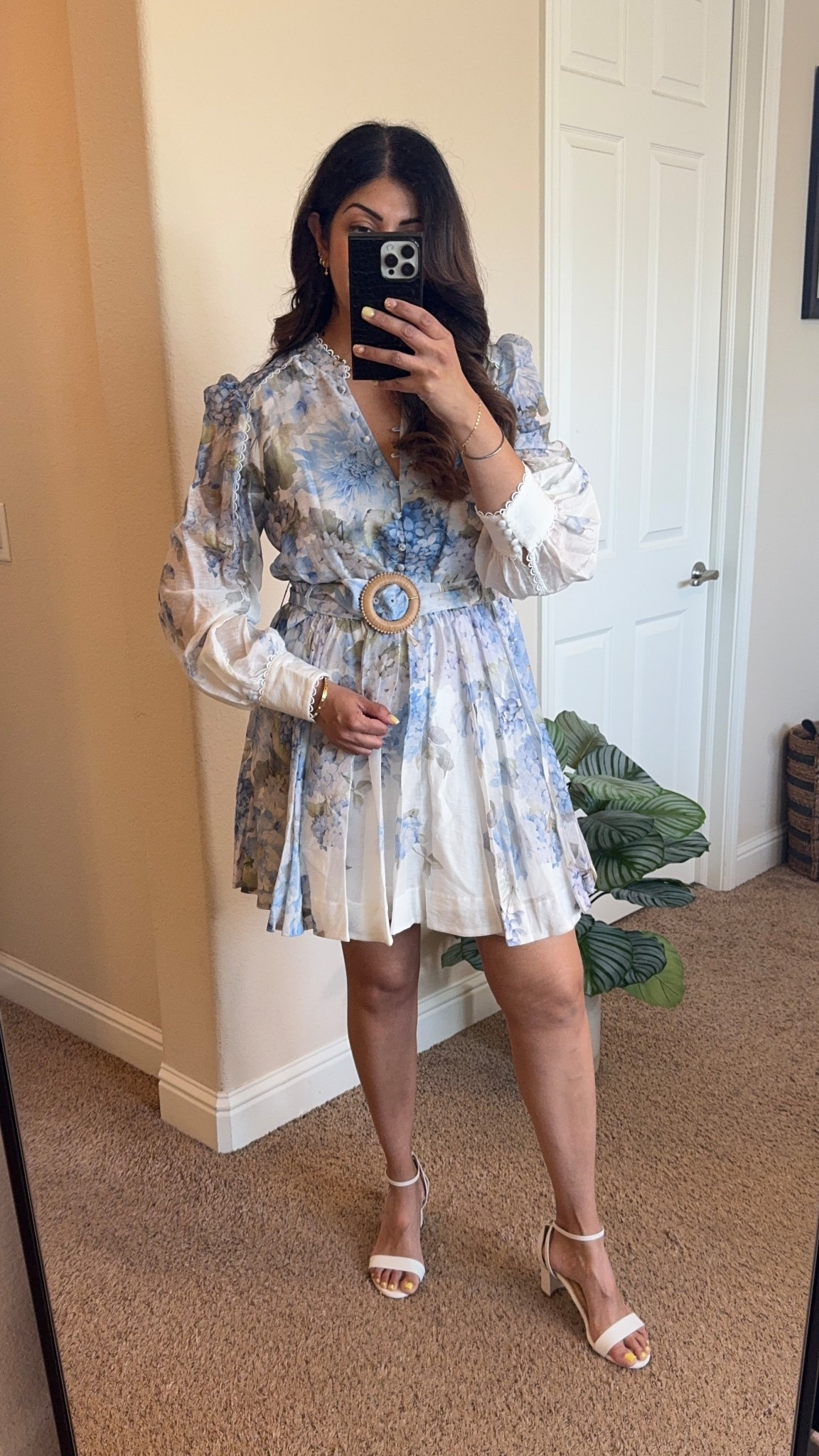 Floral dress for wedding guest season. It looks like Zimmerman but is a fraction of the price. Runs a little big, size down if in-between sizes. 
Floral dress / bridal shower / #wedding / rehearsal dinner / tea party / Royal ascot / #teadress / garden party #nordstrom

#LTKMidsize #LTKWedding #LTKSummerEdit