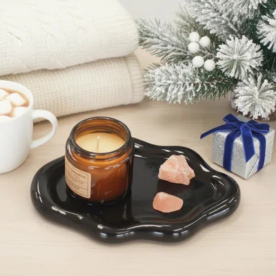 Ceramic Cloud Jewelry Tray & Trinket Dish | Aesthetic Vanity Organizer | Medium Size | Wayfair North America