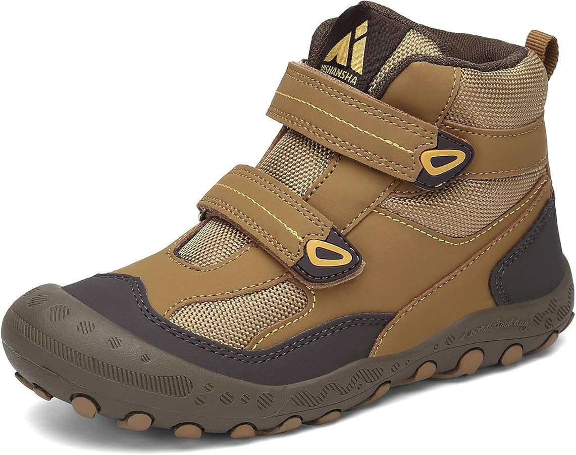Mishansha Kids Hiking Boots Toddler Girls Boys Hiking Shoes Water-Resistant Anti-Collision Non-Sl... | Amazon (US)