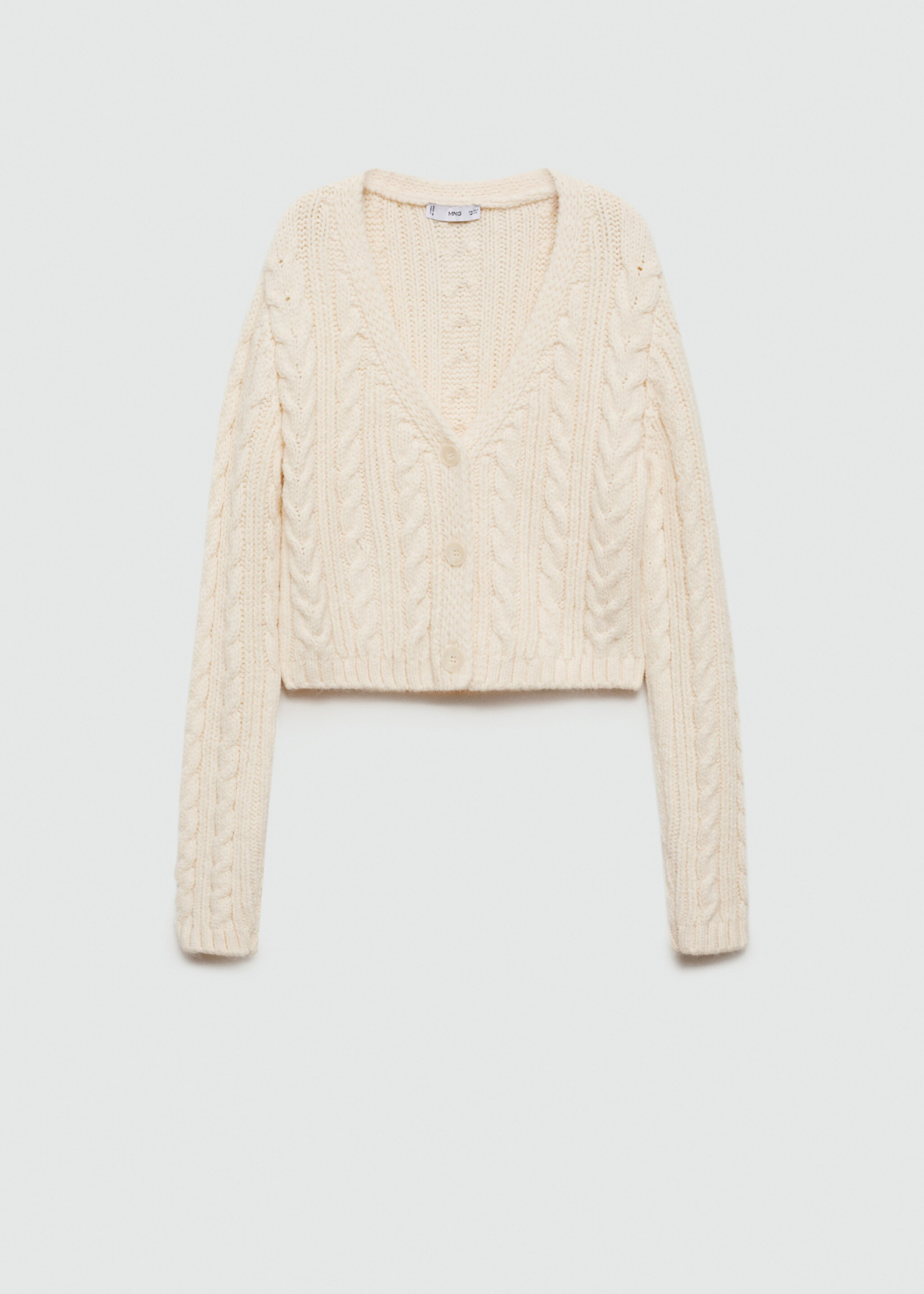 Open-knit V-neck sweater - Women | MANGO USA | Mango (US/MX/AU)