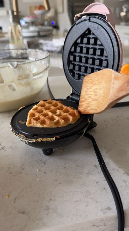 Mini waffle maker and Krusteaz Belgian Waffle Mix! 

#LTKhome #LTKfindsunder50