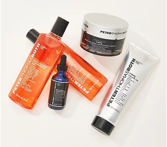 Peter Thomas Roth Super-Size Retinol & FirmX 5-Piece Kit | QVC