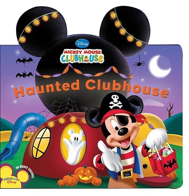 Disney Mickey Mouse Clubhouse: Haunted Clubhouse (Board book) | Walmart (US)