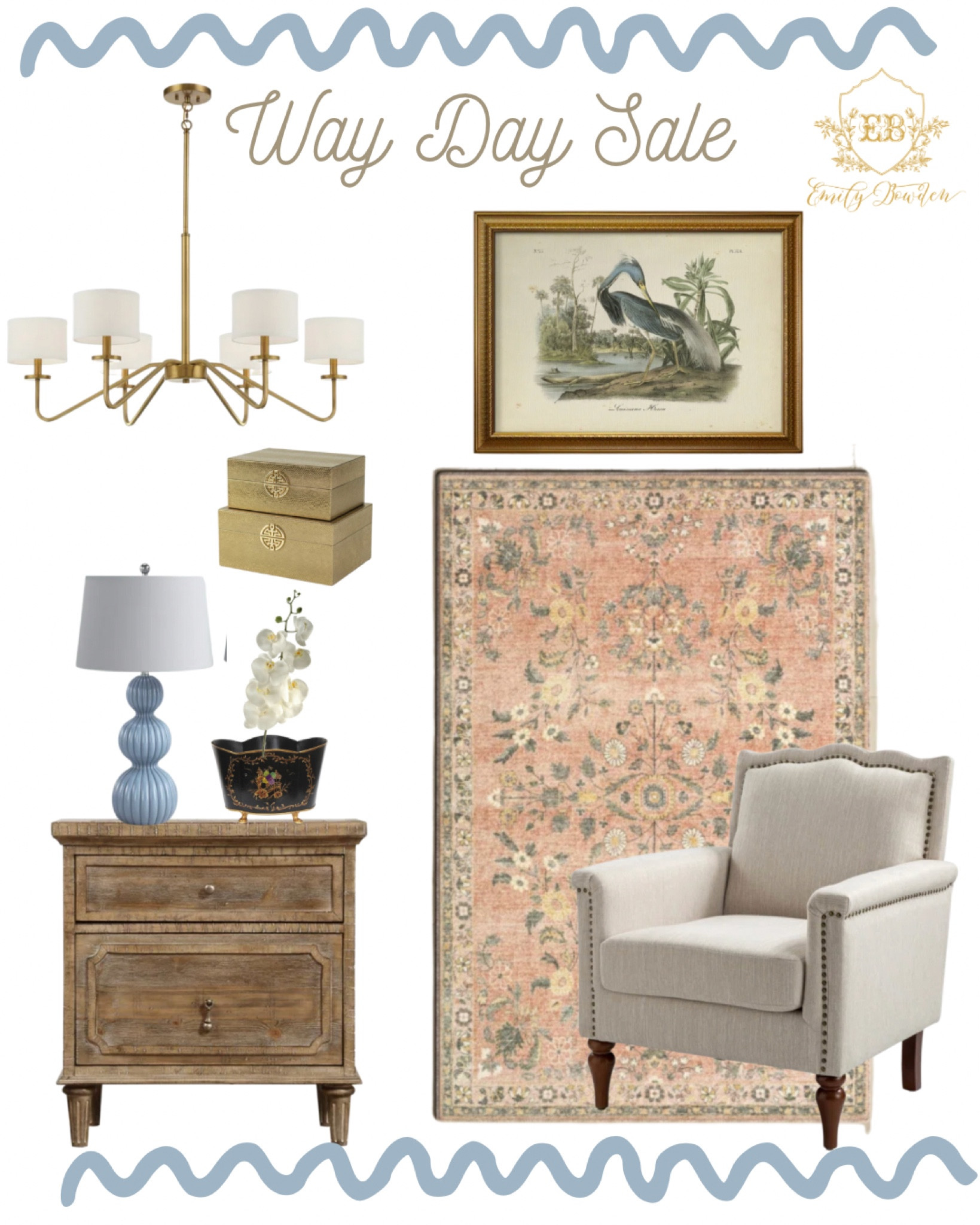 Wayfair wayday sale!!

#sale #onsale #discount #grandmillenial #grandmachic #floral #arearug #armchair #chair #sidetable #accentable #bedtable #bedroom #art #planter #storage #lighting #southernliving

#LTKsalealert #LTKstyletip #LTKhome