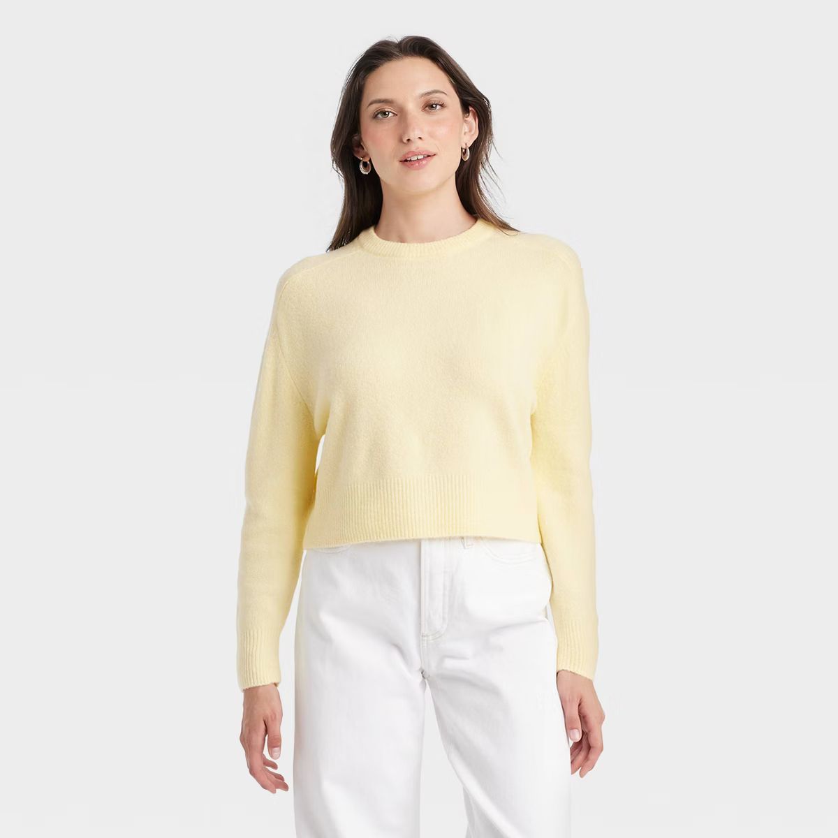 Women's Cozy Knit Crewneck Pullover Sweater - Universal Thread™ | Target