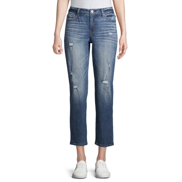 Time and Tru Boyfriend Jeans | Walmart (US)