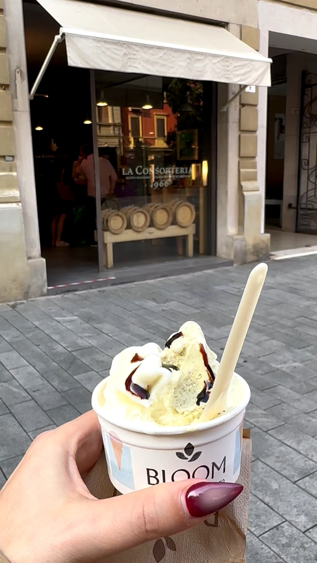 If you go to do the balsamic tasting at La Consorteria 1966 make sure you go across the street to Bloom to get gelato and come back and they will top it off with a few drops of balsamic 😋

#LTKTravel #LTKSeasonal