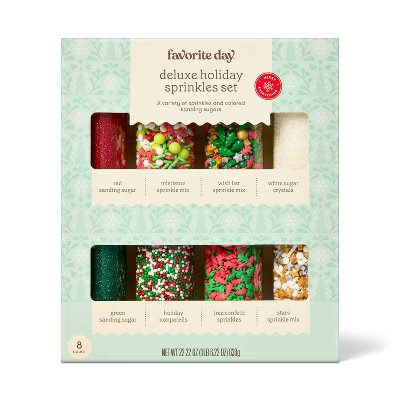 Christmas Deluxe Sprinkle Set - 8ct - Favorite Day™ | Target