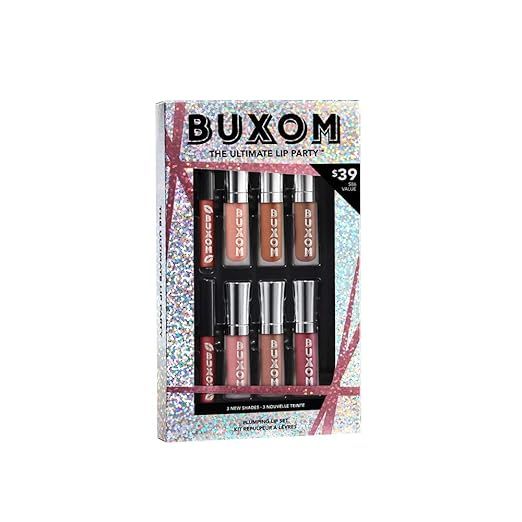 Buxom The Ultimate Lip Party Plumping Lip Set, 0.48 fl. oz. | Amazon (US)
