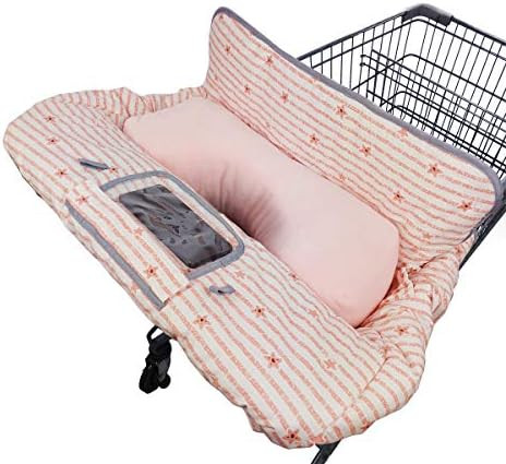 Shopping Cart Cover for Baby/Toddler, High Chair Cover, Easy Attach & Remove, with Cellphone Hold... | Amazon (US)