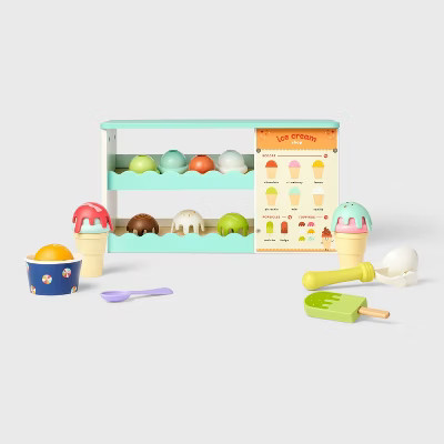 Ice Cream Shop Playset - Gigglescape™: Creative Toy Kitchen, Play Food, Ages 3+, Fine Motor Ski... | Target