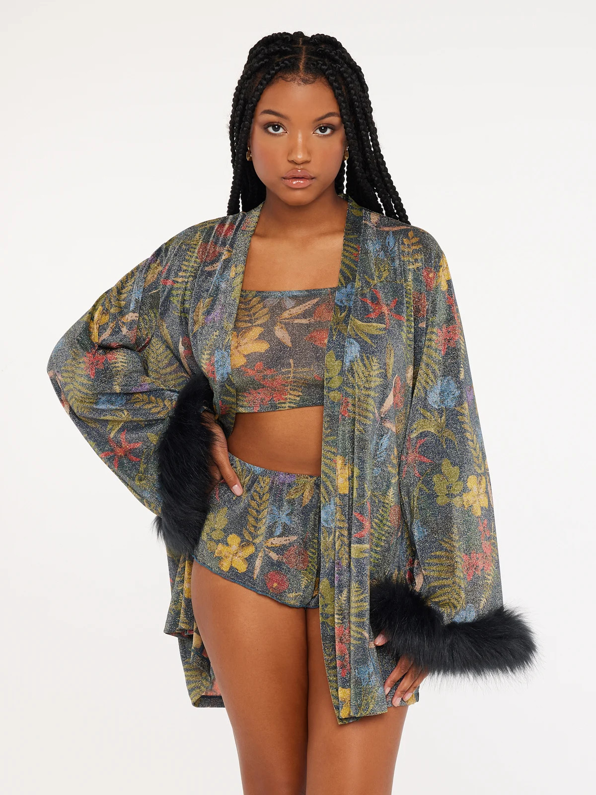 Trophy Wife Short Robe | Savage x Fenty - North America