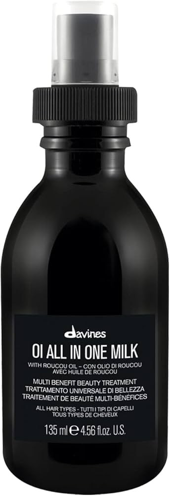 Davines OI All in One Milk | Hair Milk Spray | Powerful Hair Detangler + Heat Protection | Smooth... | Amazon (US)