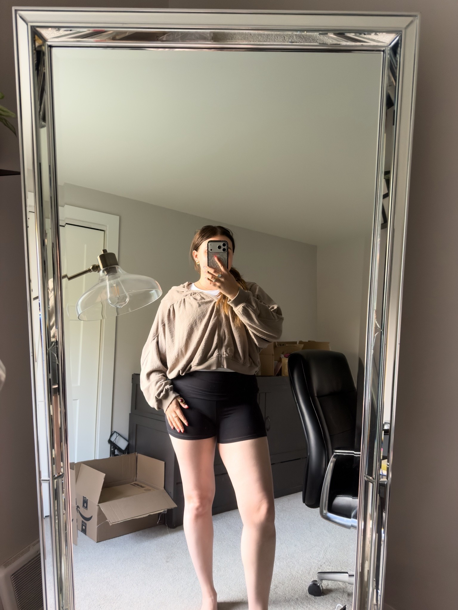 Another evening walk fit! I love my evening workouts 🤭

I’m wearing a M sweatshirt and tee with size L shorts

#LTKMidsize #LTKfitnessgoals #LTKootd