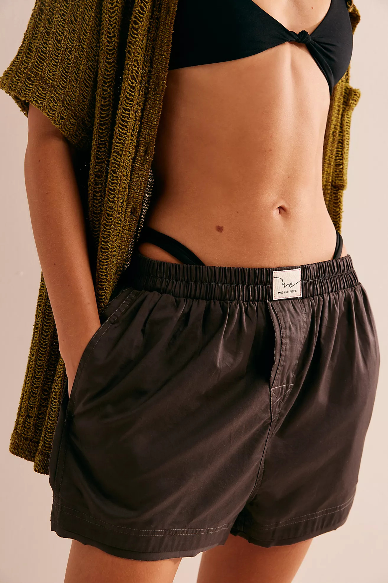 We The Free Day To Day Solid Boxers | Free People (Global - UK&FR Excluded)