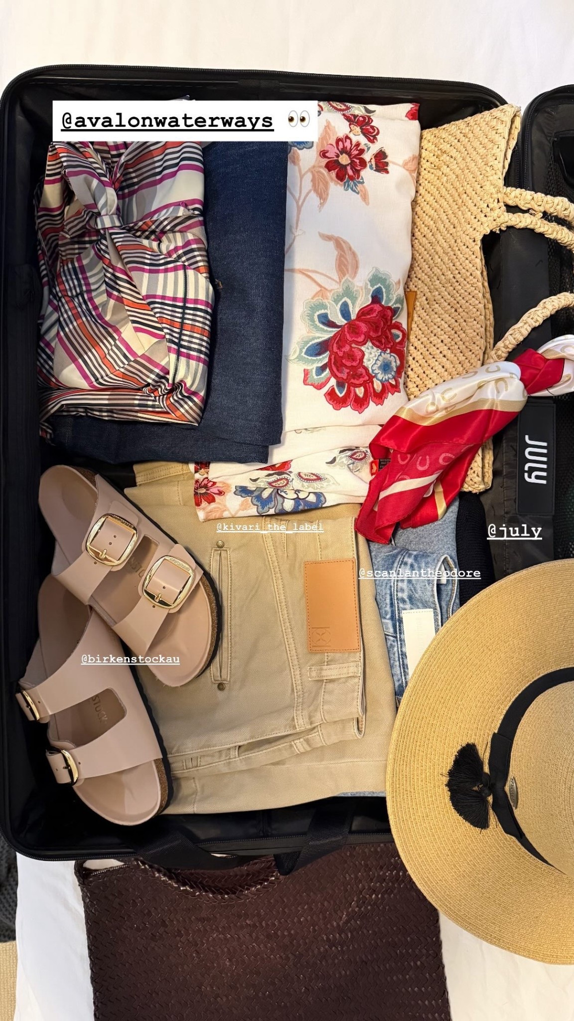 Some holiday essentials in my bag ready for a trip with Avalon Waterways

#LTKtravel #LTKaustralia