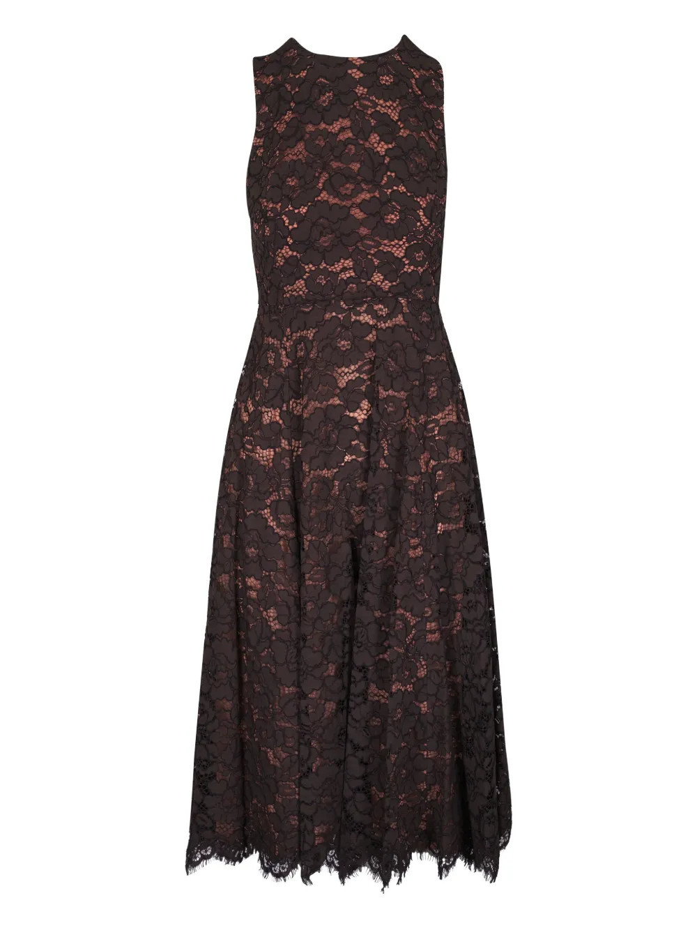 Michael Kors lace dress - Brown | Farfetch Global