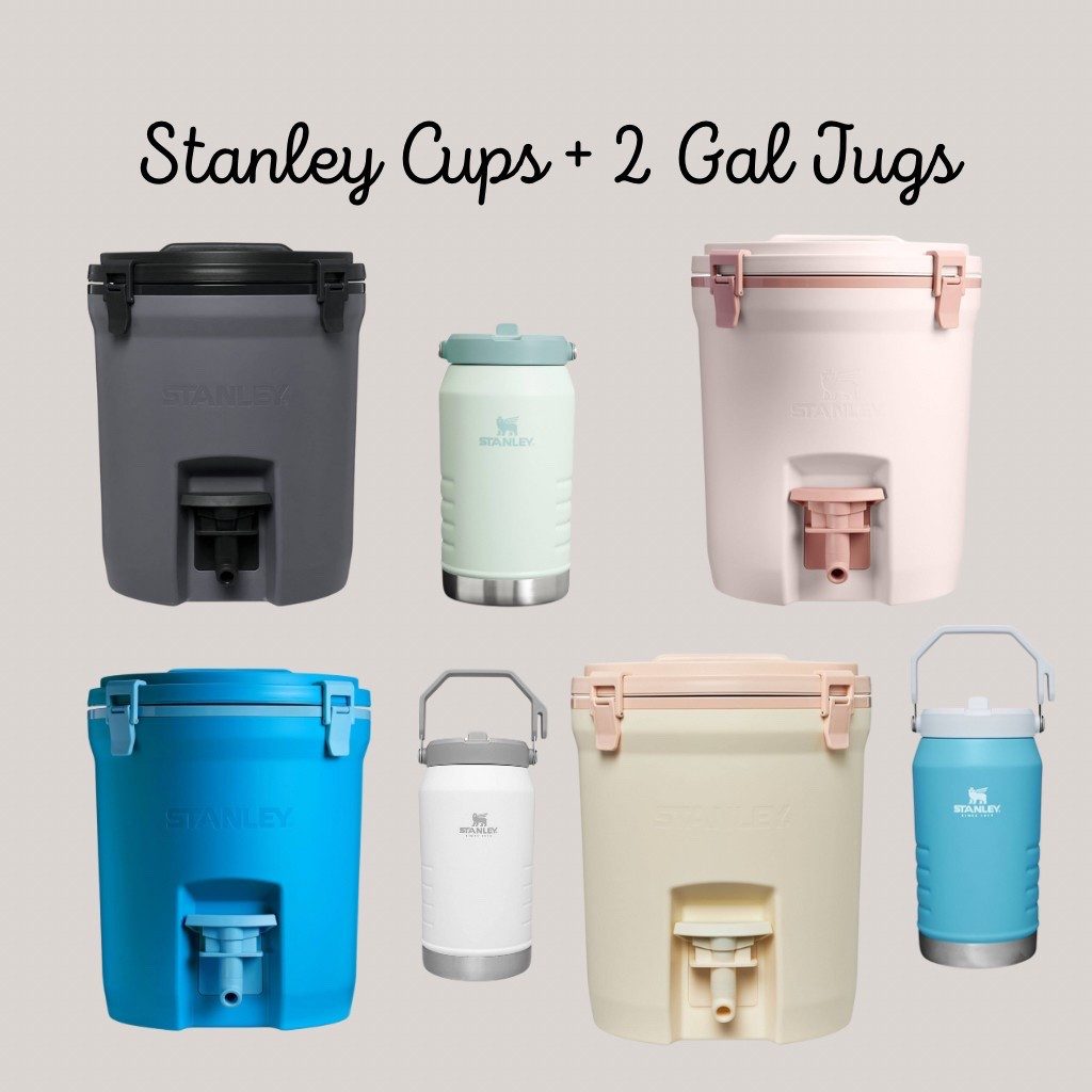 Stanley Cups half gal, and 2 gal pitchers! Your must used summer time accessory because we all need to hydrate right now ! #summerfinds #stanley 

#LTKSeasonal #LTKFindsUnder100 #LTKActive