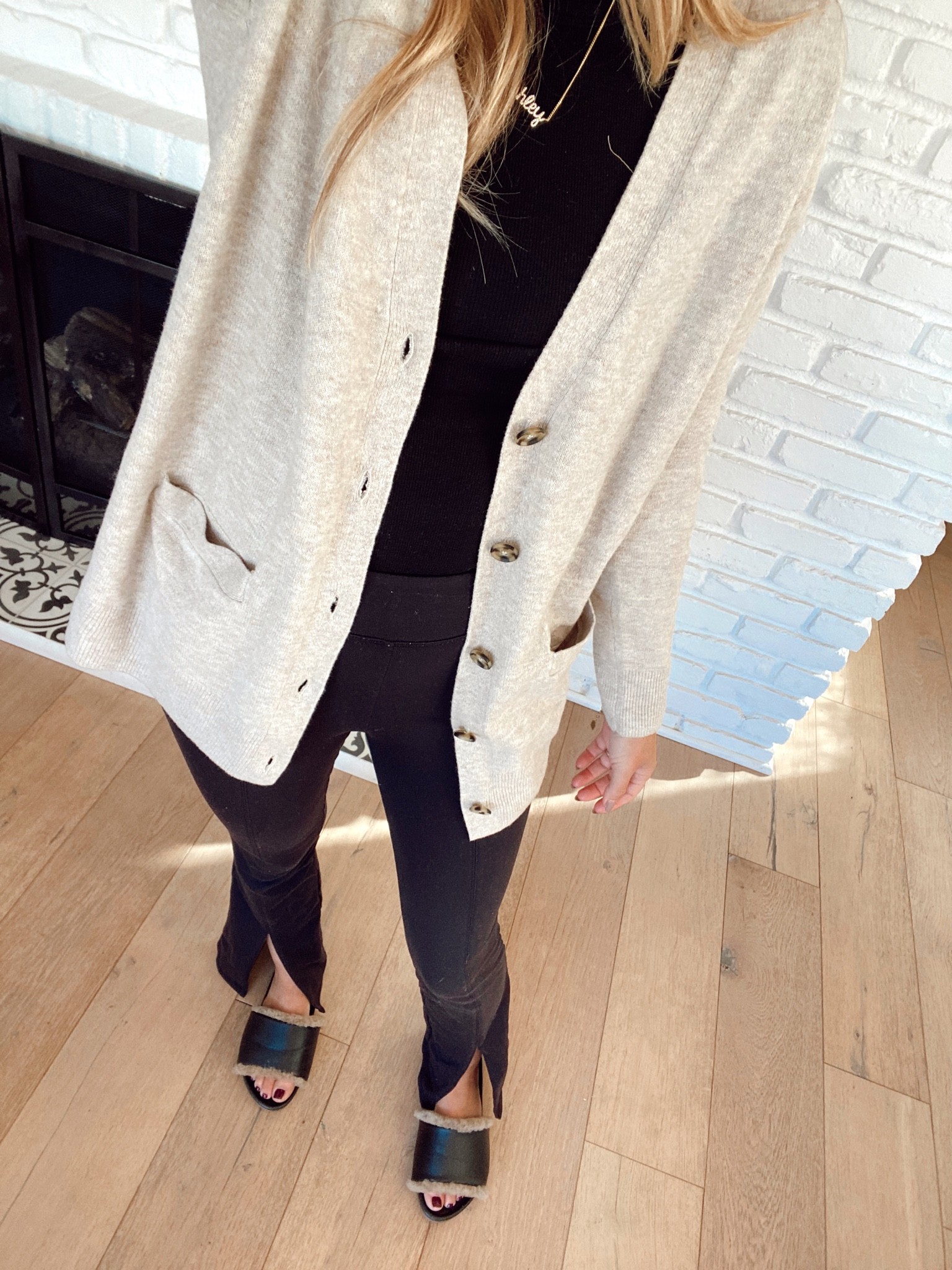 Cozy light weight cardigan on sale right now  

#LTKunder50 #LTKSeasonal #LTKsalealert