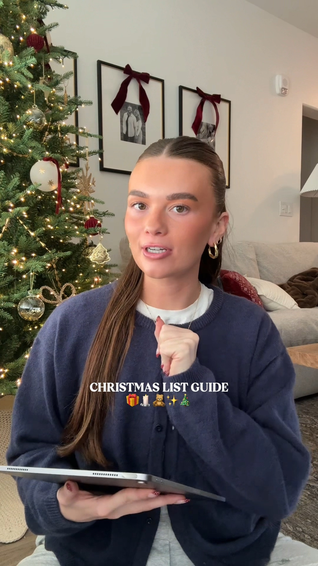 Christmas list guide 