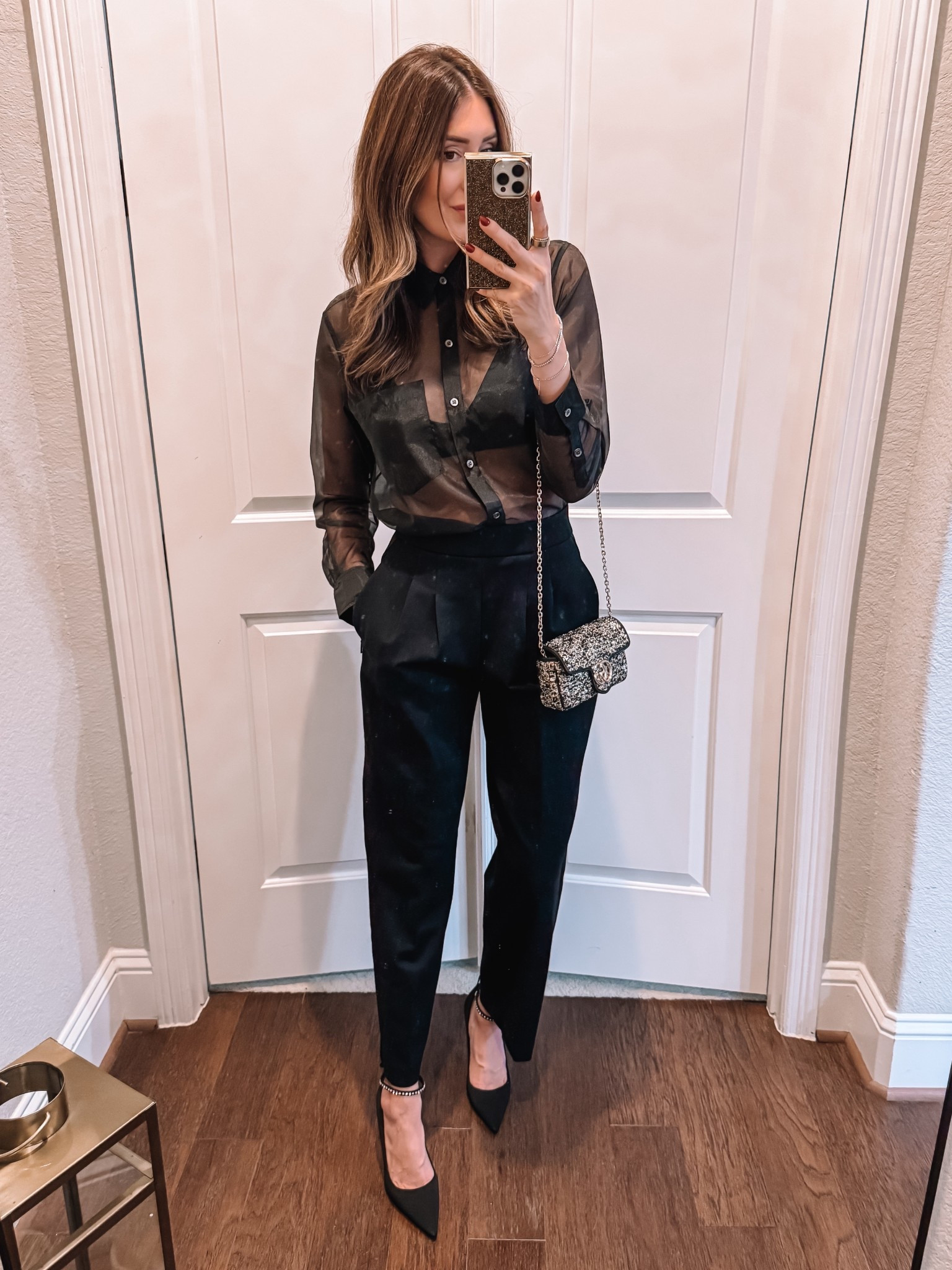 NYE outfit idea 

Small in pants
Medium in shirt 

#LTKHoliday #LTKootd