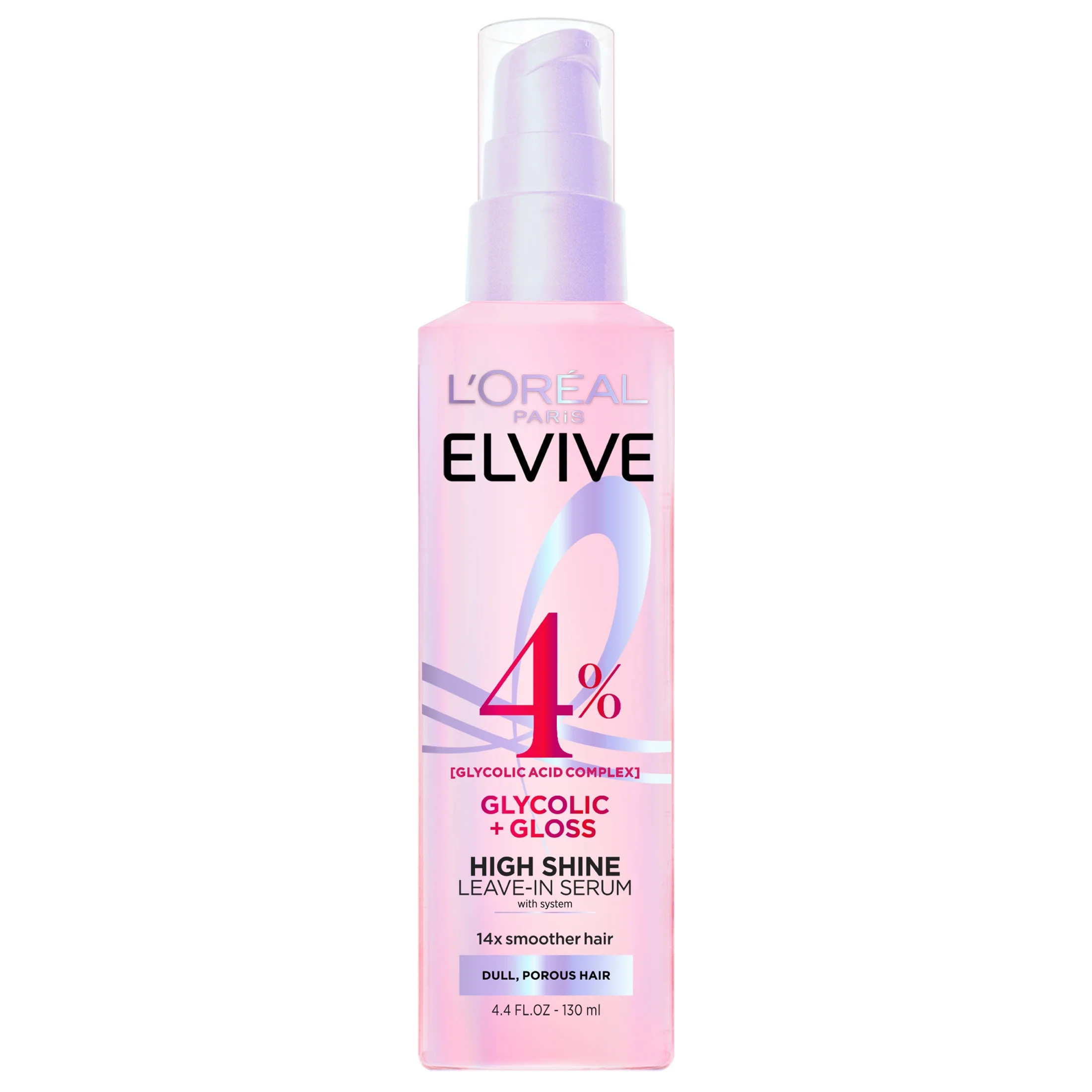 L'Oreal Paris Elvive Glycolic Gloss Shine Enhancing Serum, 4.4 fl oz | Walmart (US)