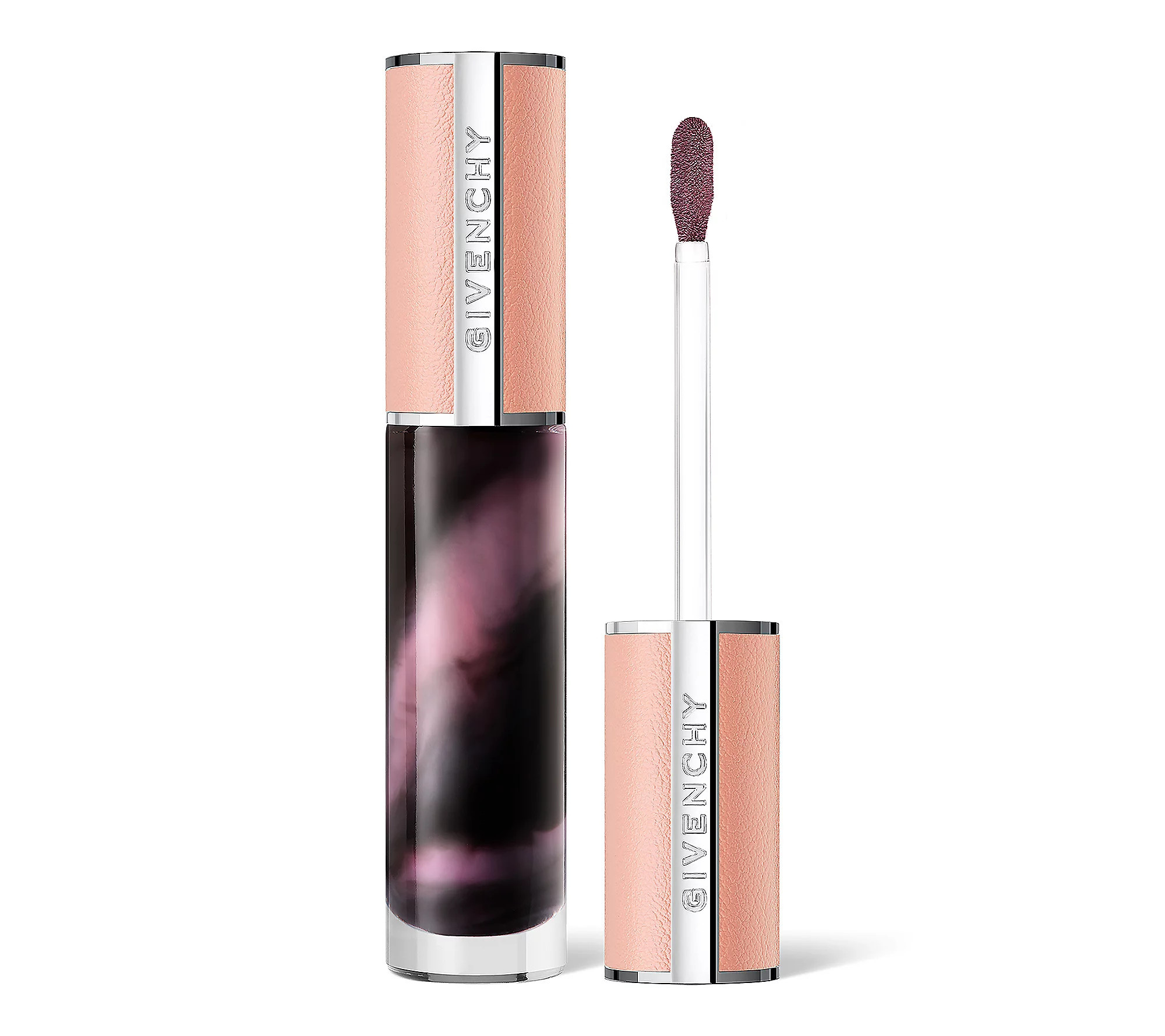 Givenchy Rose Perfecto Black Pink Liquid Lip Gloss | QVC