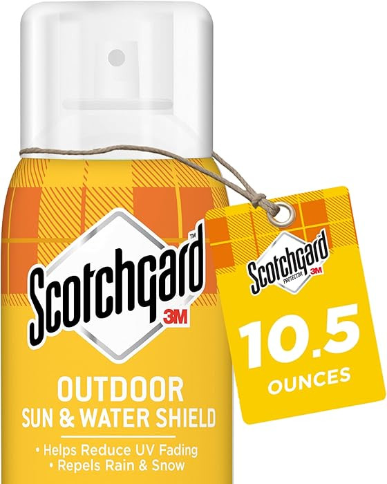 Scotchgard Outdoor Water & Sun Shield Fabric Spray, Water Repellent Spray for Spring and Summer O... | Amazon (US)
