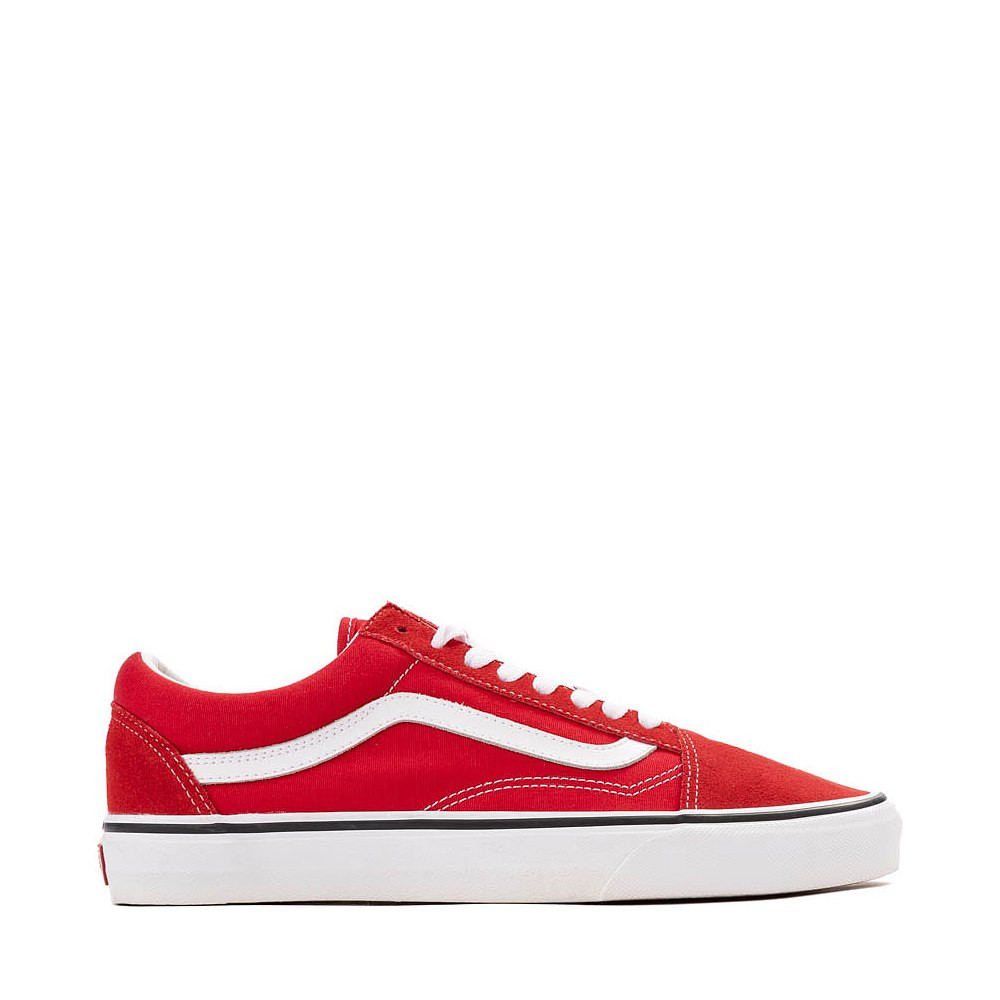Vans Old Skool Skate Shoe - Racing Red | Journeys