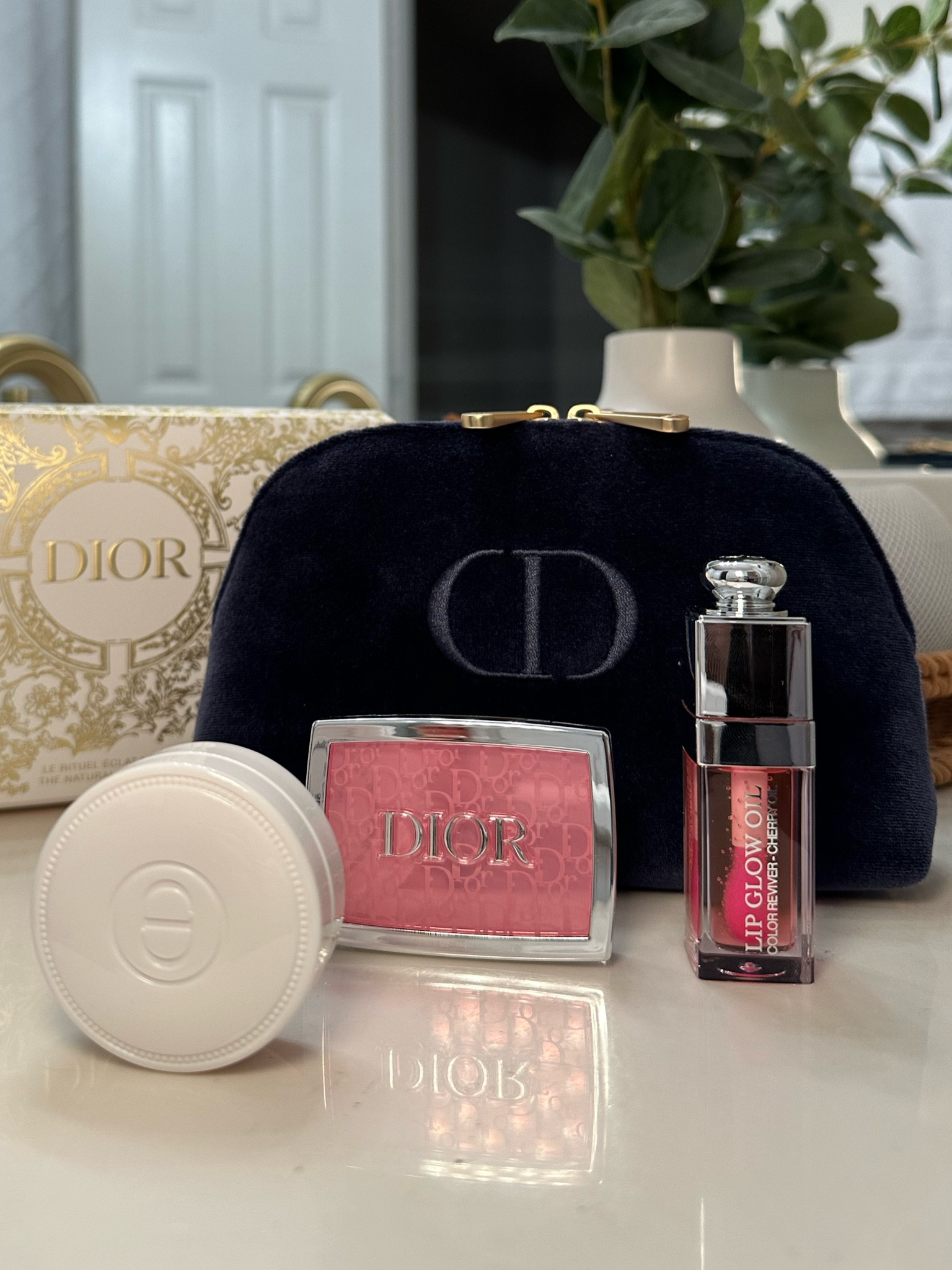 Dior beauty. Dior makeup favorites set. Addict lip glow oil. Rosy glow blush. Dior bag. Beauty essentials. Luxury designer Makeup  

#LTKwedding #LTKGiftGuide