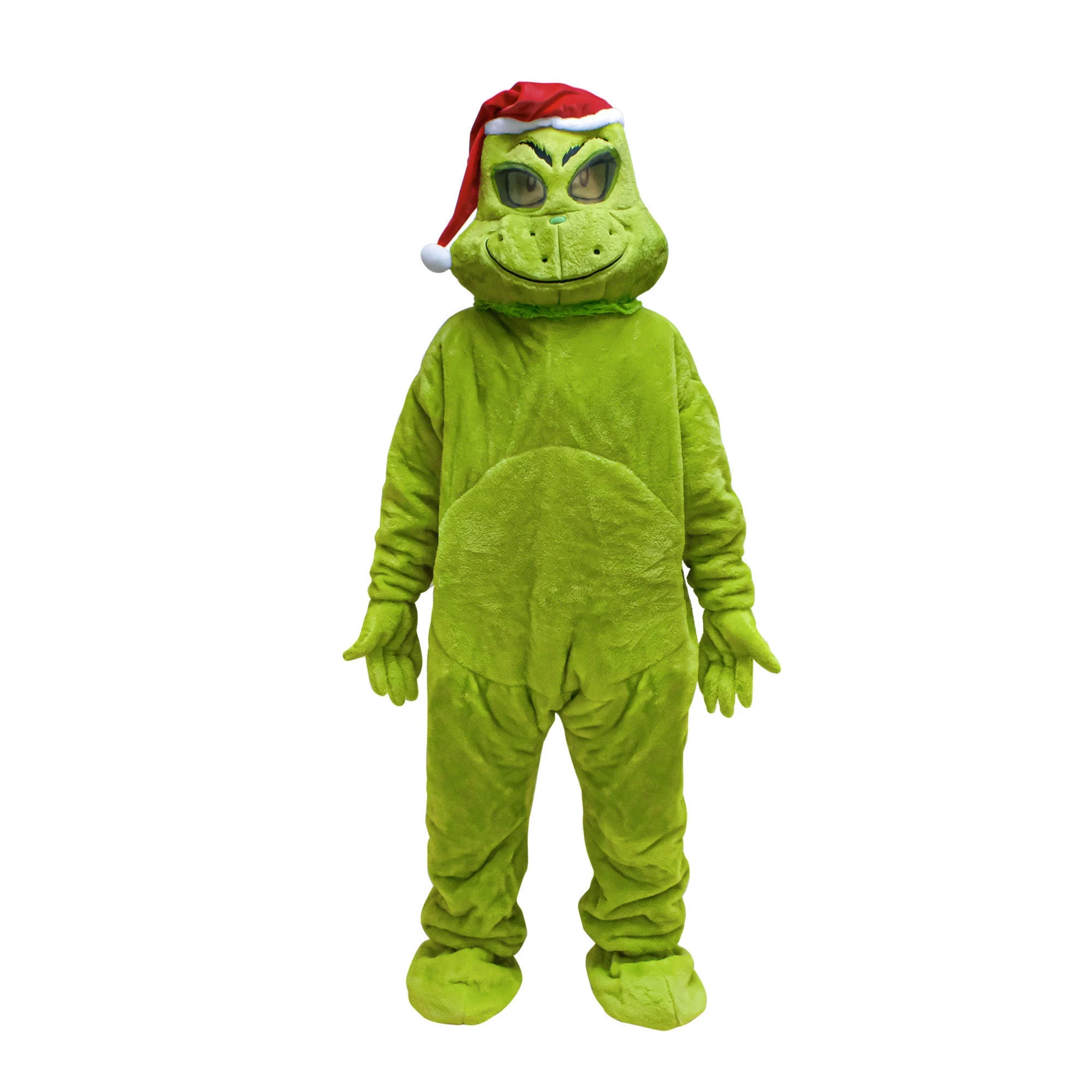 The Grinch Who Stole Christmas, The Grinch Deluxe Furry Costume, Plush, 84" Tall, Unisex, Adult, ... | Walmart (US)