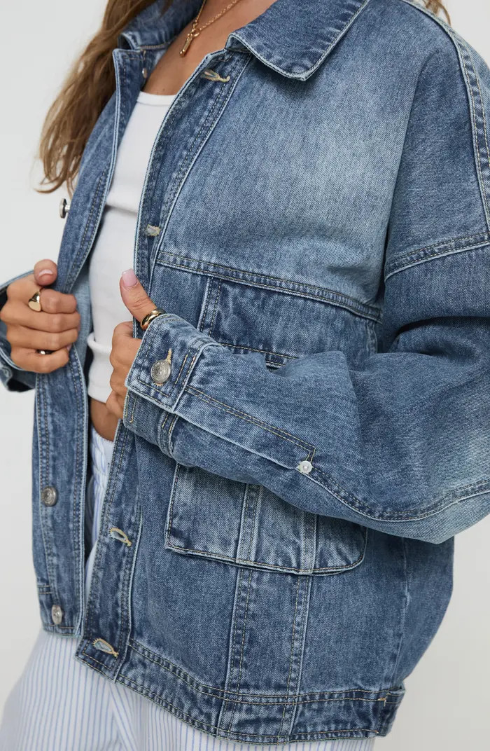 Kier Oversize Denim Jacket | Nordstrom