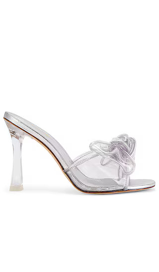 Mariah Heel in Silver | Revolve Clothing (Global)