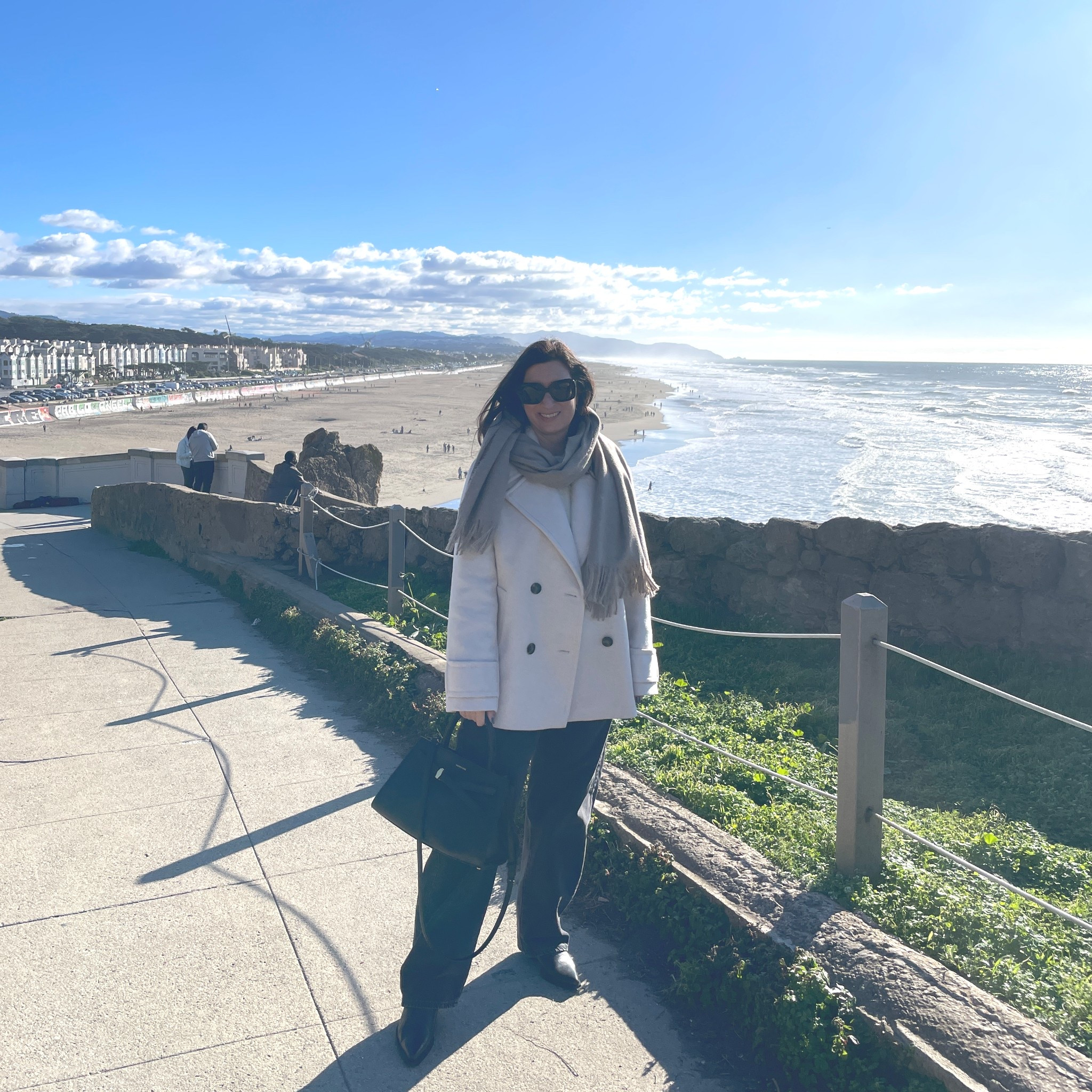 Winter at the beach 🙌 my cozy pea coat is on sale! 💃🏻

#LTKootd #LTKPetite #LTKSaleAlert