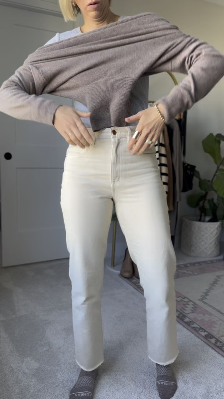 Neutral winter outfit, white in winter 

#LTKSeasonal #LTKstyletip #LTKover40