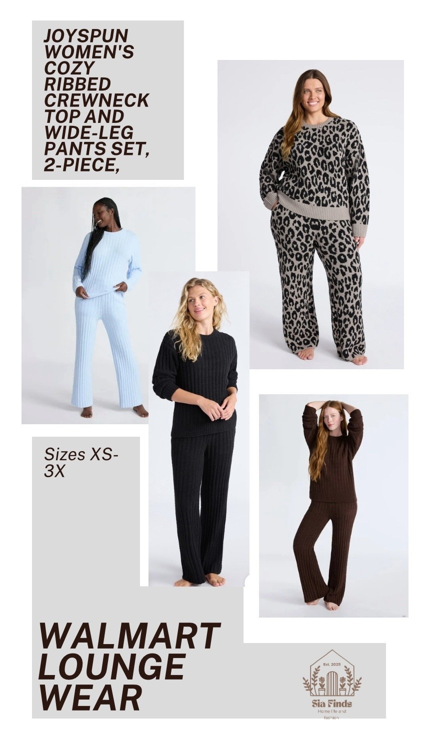 ✨ LOUNGEWEAR FIND ✨
The Joyspun Women’s Cozy Ribbed Crewneck Top & Wide-Leg Pants Set is the perfect mix of comfy and cute! 🙌 Available in sizes XS–3X, this 2-piece set is made from a soft ribbed fabric that feels amazing on and looks polished enough to wear outside the house too.

💛 Why I love it:
• Super soft + cozy
• Wide-leg pants = flattering and comfy
• Effortless matching set
• Inclusive sizing

Whether you’re working from home, relaxing on the weekend, or running errands, this set is a win. 🛍️
#Joyspun #LTKfinds #comfystyle #loungewearlove


#LTKGiftGuide #LTKmomlife #LTKMidsize