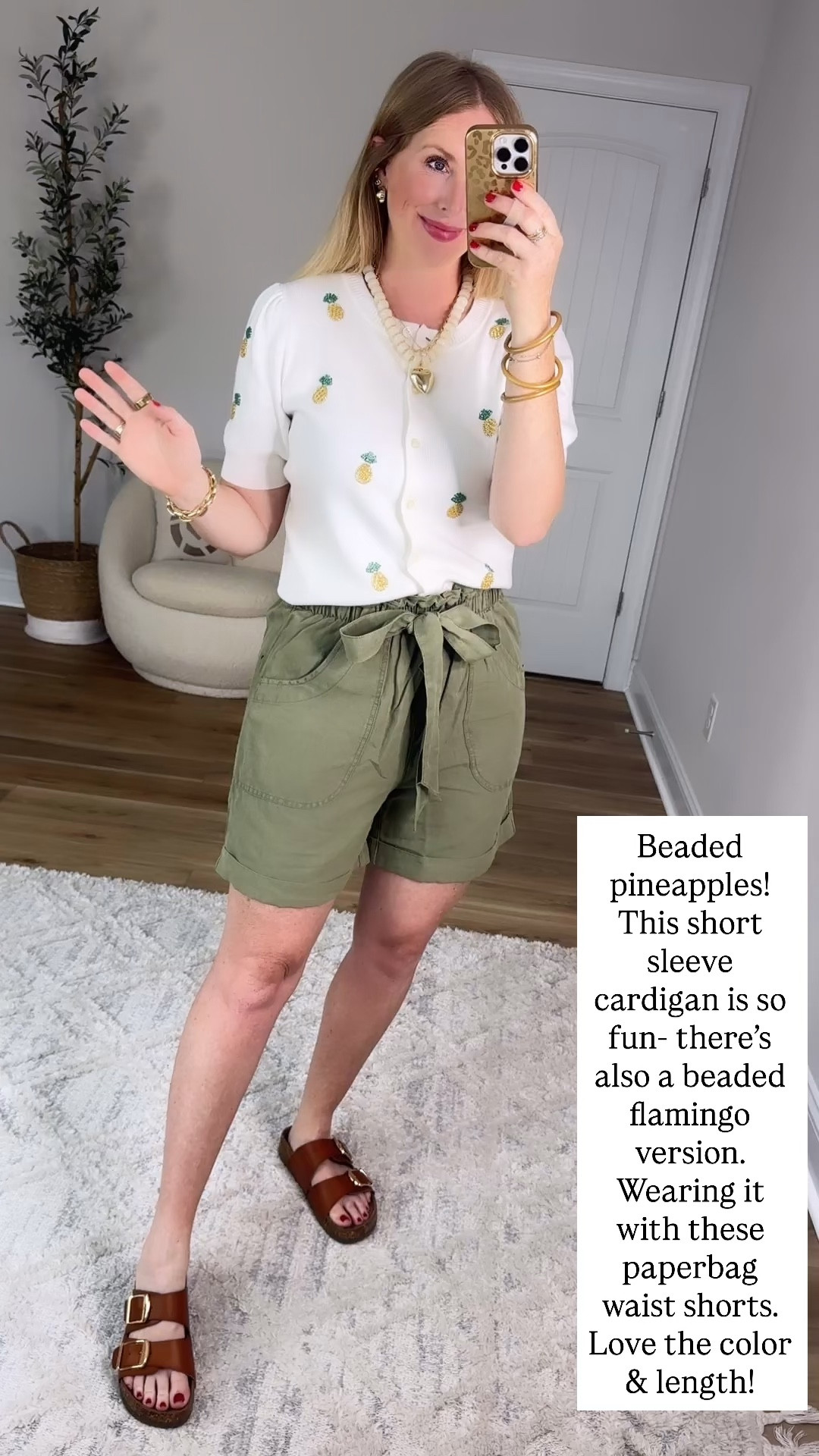 Walmart try on, Walmart style, free assembly, paperbag waist shorts, beaded pineapple cardigan

#LTKootd #LTKmomlife
