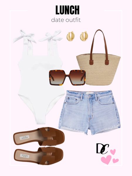 Lunch date outfit 🤍#summerstyle #summeroutfit 
#womenstyle #summercasual #summer #style #momstyle #outfitideas #lunchdate #casualoutfit #casualstyle 

#LTKstyletip #LTKSeasonal #LTKshoecrush
