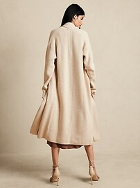 Extra Long Ribbed Duster | Banana Republic Factory