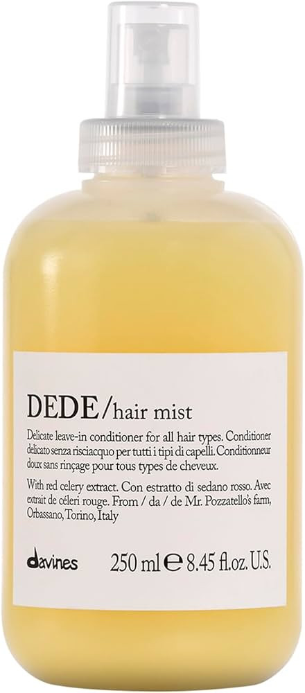 Davines DEDE Hair Mist, Lightweight Leave-In Conditioner, Moisturize While Adding Shine, Adds Com... | Amazon (US)