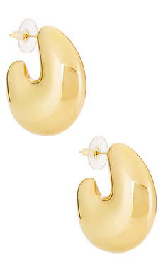 petit moments Bean Hoops in Gold from Revolve.com | Revolve Clothing (Global)