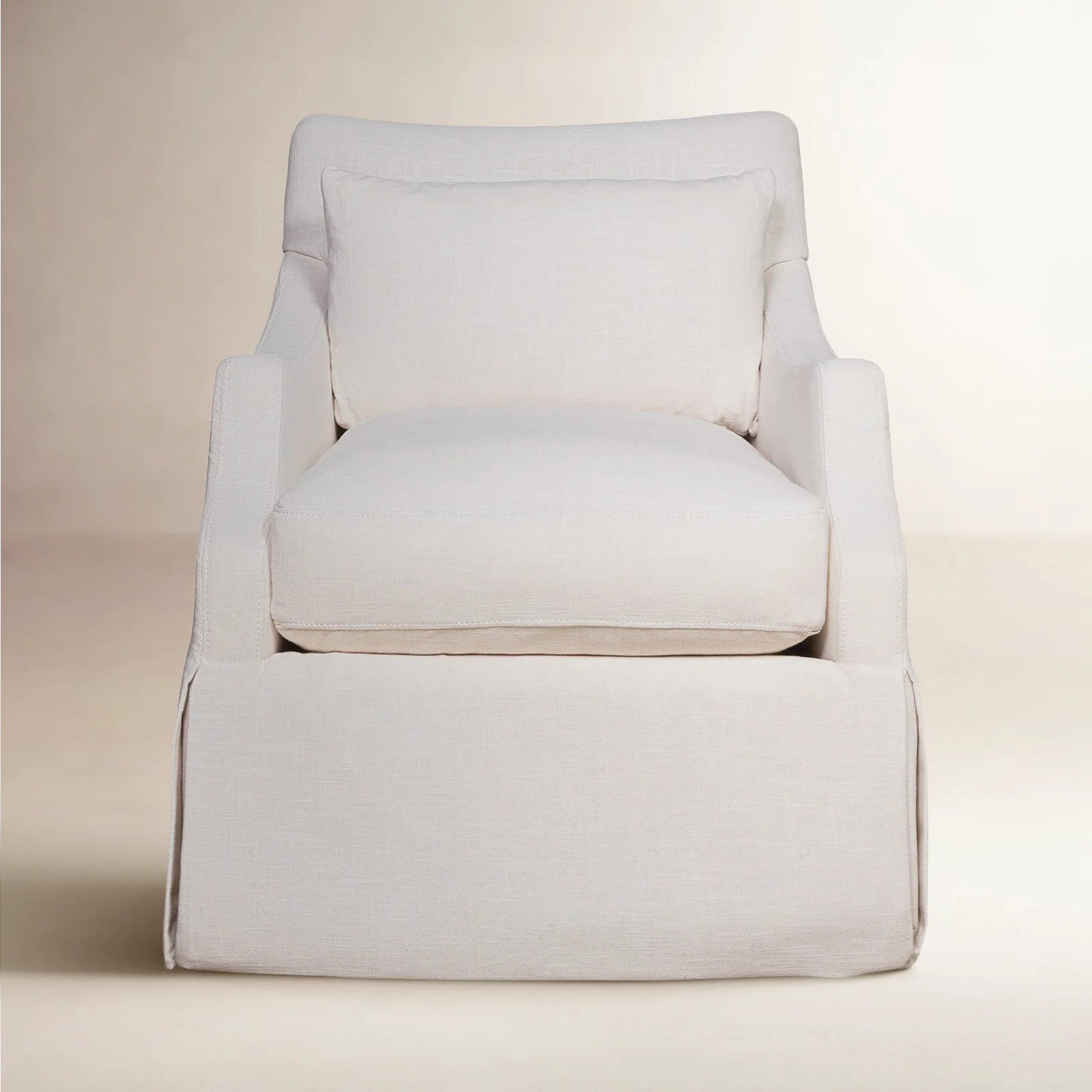 Rossi Slipcovered Swivel Armchair | Wayfair North America